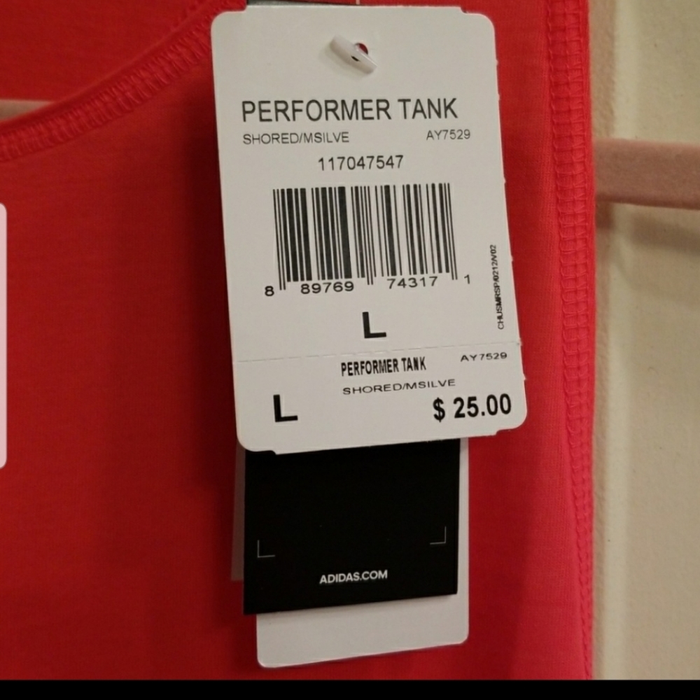ADIDAS PERFORMER TANK #AY7529 - Picture 2 of 5